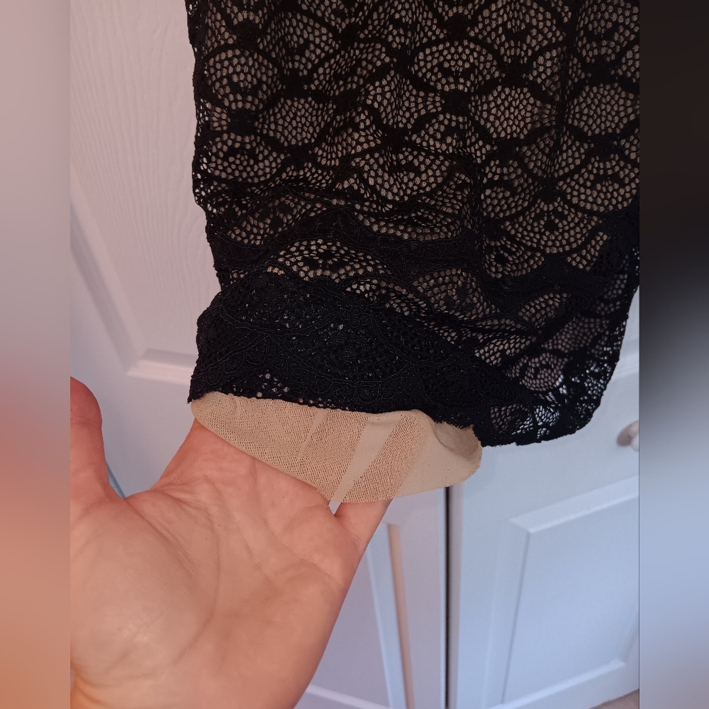 Cosabella Black Illusion Lace Cami. Size L. - Picture 3 of 7